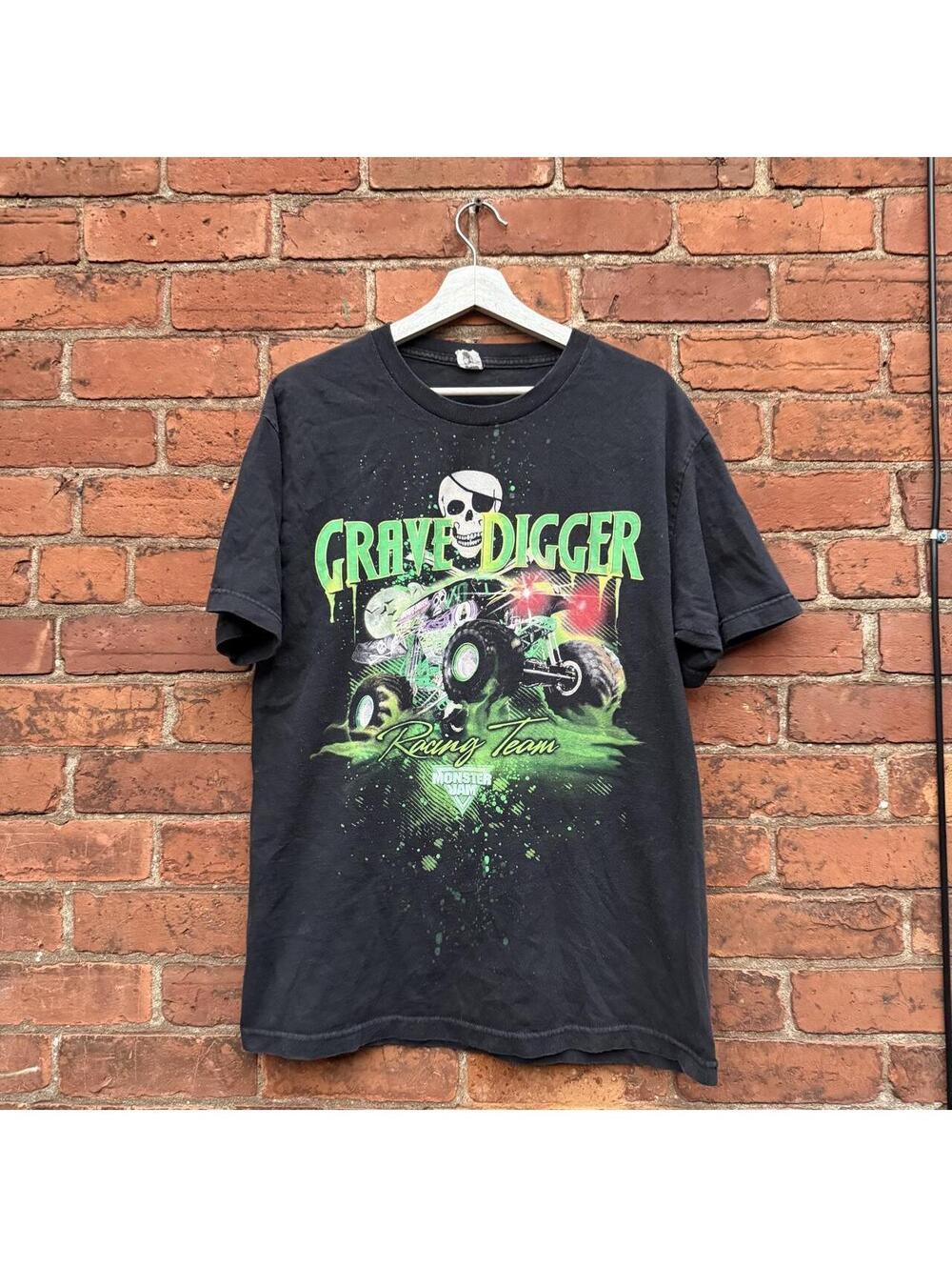 Vintage grave digger t shirt 00s L